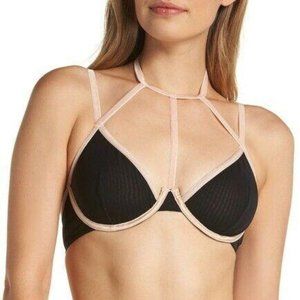 Bluebella Mercury Choker Underwire Bra BLACK 30D